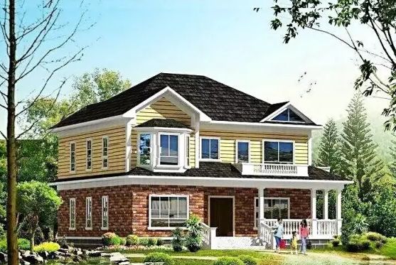 天長輕鋼別墅建筑設計 抗9級地震 29萬起建別墅(圖1)