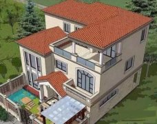 歐式三層別墅，豪華價優(yōu)，該建棟這樣的和家人享受生活