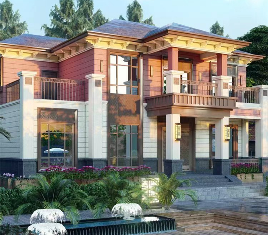 現代簡約輕鋼別墅：簡潔、時尚又實用