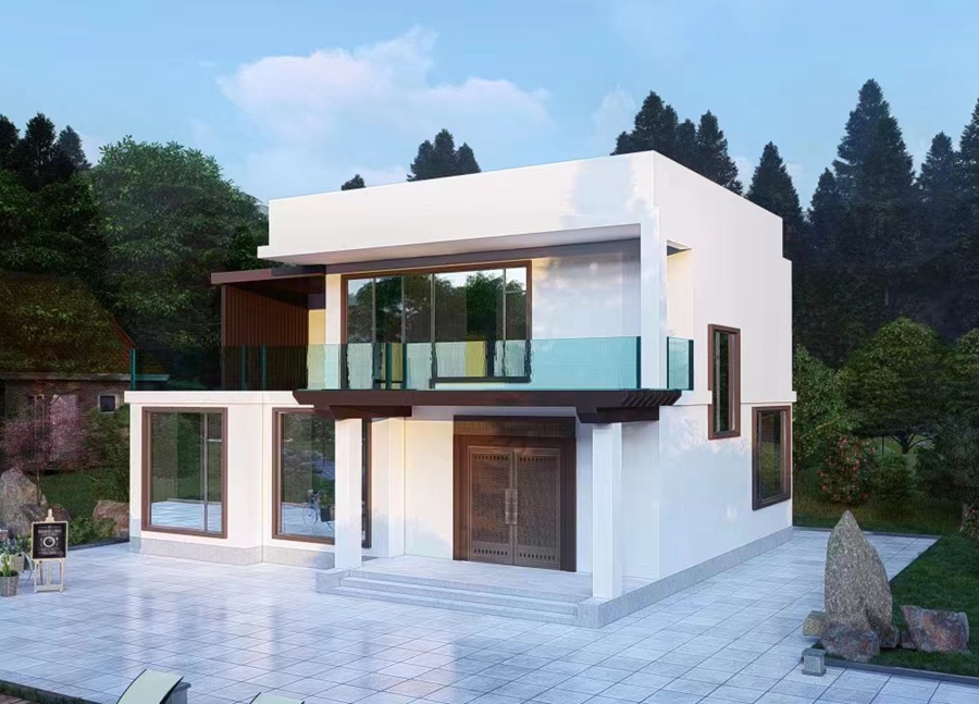 極簡主義風格，重新定義生活：輕鋼別墅的現代藝術之美