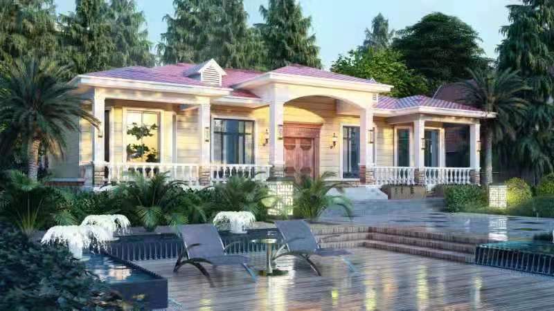 農村建房120平方輕鋼房要多少錢？