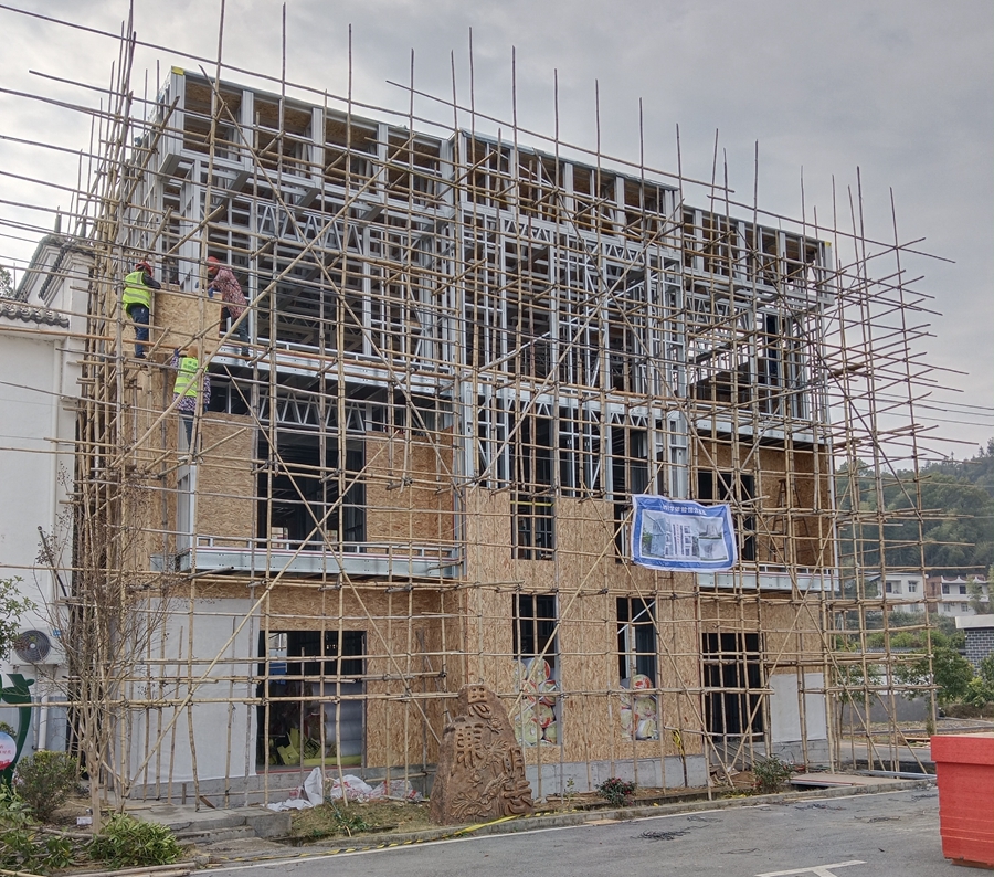 睿婕萍鄉輕鋼別墅研學樓正式竣工完成，并交付業主使用!(圖2)